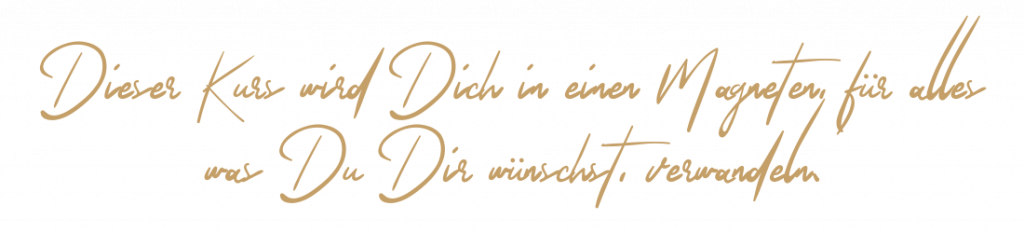 Werde ein Magnet für Wunder